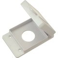 Halex Electrical Box Cover, PVC, Single Receptacle 77121